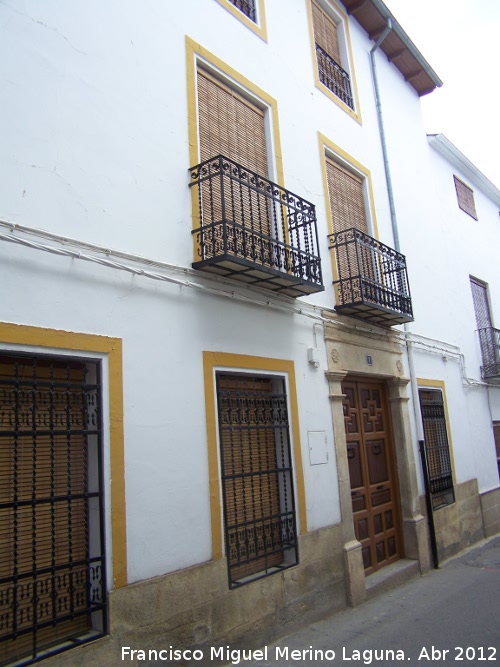 Casa de la Calle Ramírez Duro nº 7 - Casa de la Calle Ramírez Duro nº 7. Fachada