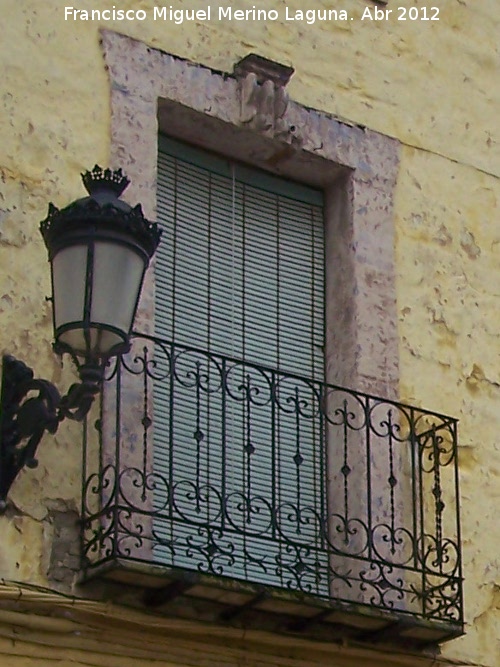 Casa de la Calle Cachorro nº 1 - Casa de la Calle Cachorro nº 1. Balcón