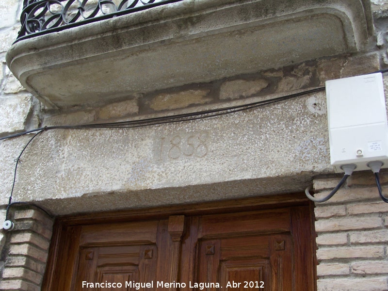 Casa de la Calle Iglesia nº 3 - Casa de la Calle Iglesia nº 3. Año