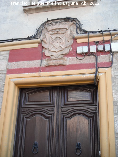 Casa de la Calle Campanario nº 2 - Casa de la Calle Campanario nº 2. Portada