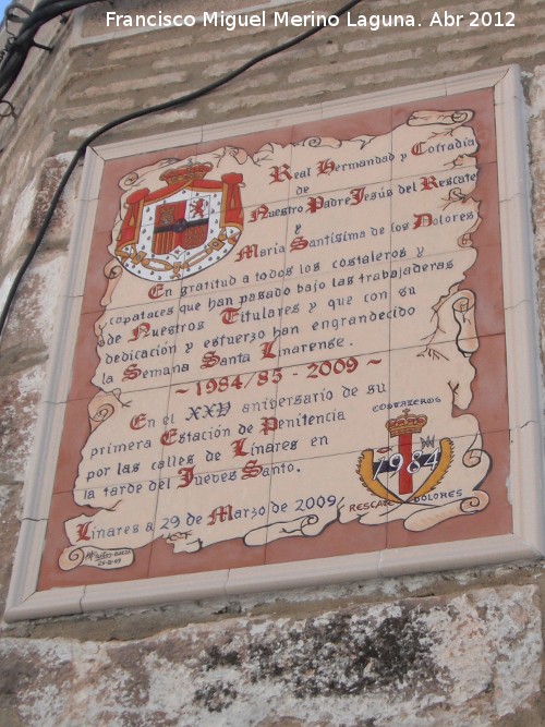 Colegio Sagrado Corazón - Colegio Sagrado Corazón. Placa