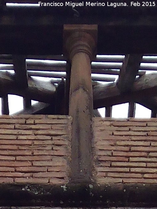 Casa de la Calle Federico Ramírez nº 4 - Casa de la Calle Federico Ramírez nº 4. Columna