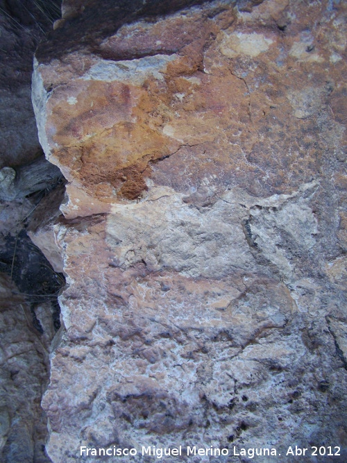Pinturas rupestres del Abrigo de la Peña Grajera Grupo II - Pinturas rupestres del Abrigo de la Peña Grajera Grupo II. 