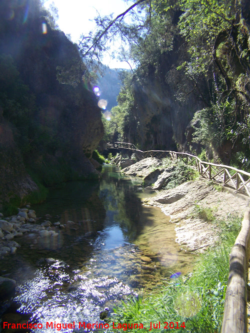 Cerrada de Elías - Cerrada de Elías. Pasarela