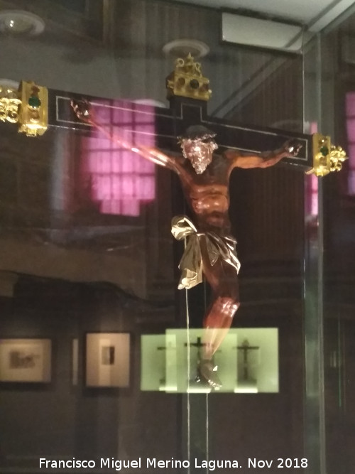 Pablo de Rojas - Pablo de Rojas. Cristo en la Cruz. Finales siglo XVI. Colección particular