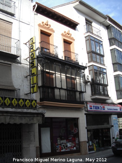 Casa de la Calle Carrera de las Mercedes nº 17 - Casa de la Calle Carrera de las Mercedes nº 17. Fachada