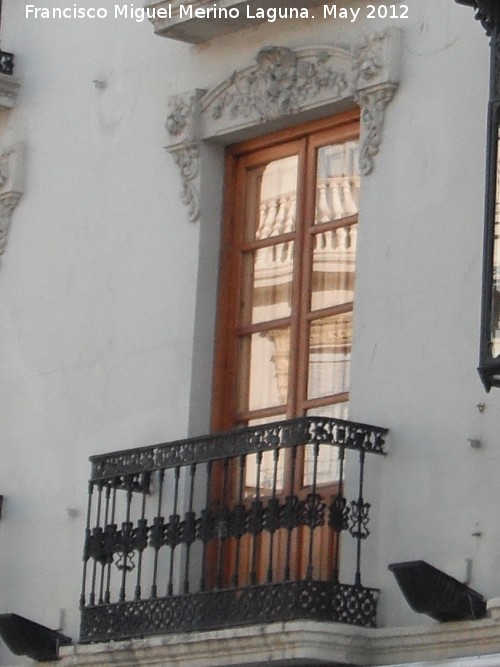 Casa de la Calle Carrera de las Mercedes nº 4 - Casa de la Calle Carrera de las Mercedes nº 4. Balcón