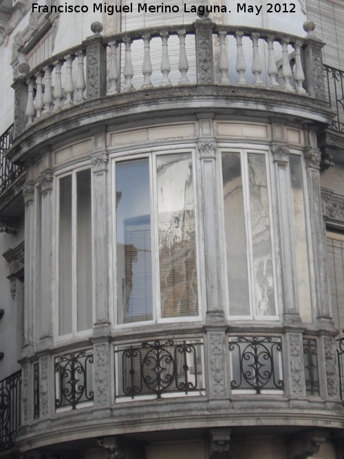 Casa de la Calle Carrera de las Mercedes n� 18 - Casa de la Calle Carrera de las Mercedes n� 18. Balc�n cerrado