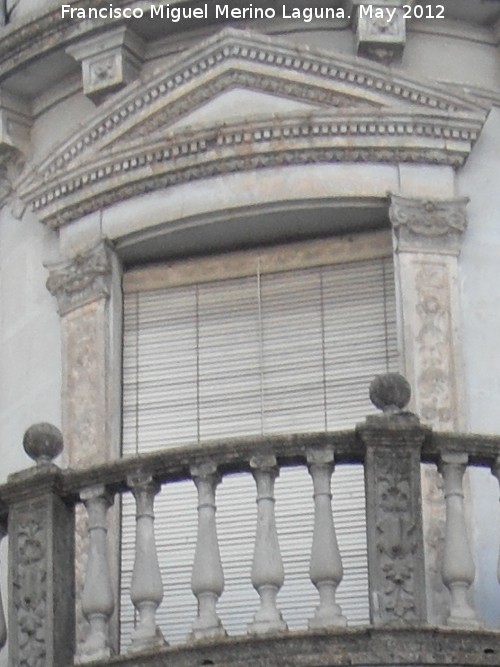 Casa de la Calle Carrera de las Mercedes n� 18 - Casa de la Calle Carrera de las Mercedes n� 18. Balc�n esquinero