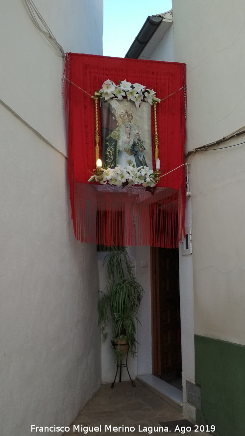 Fiestas de Moros y Cristianos - Fiestas de Moros y Cristianos. Casa engalanada