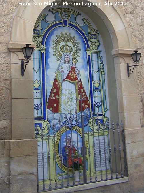 Iglesia de los Ángeles - Iglesia de los Ángeles. Azulejos