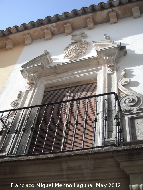 Casa de la Calle Cervantes nº 4 - Casa de la Calle Cervantes nº 4. Balcón