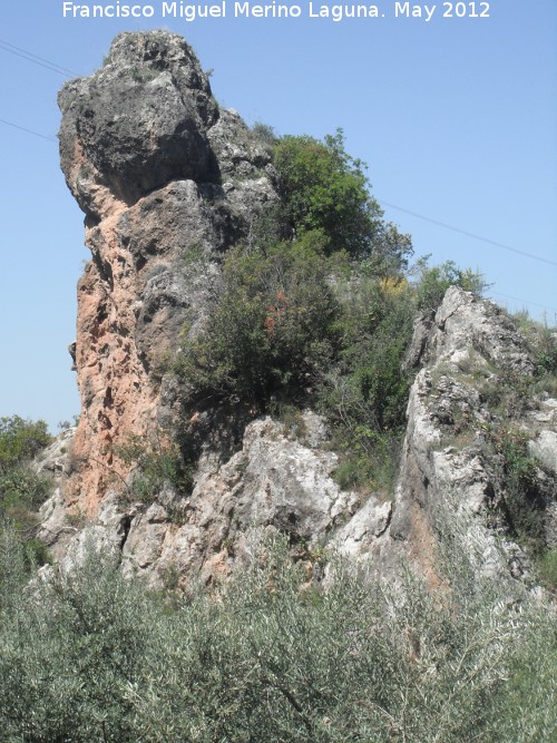 Cerro Castellón - Cerro Castellón. Formación rocosa