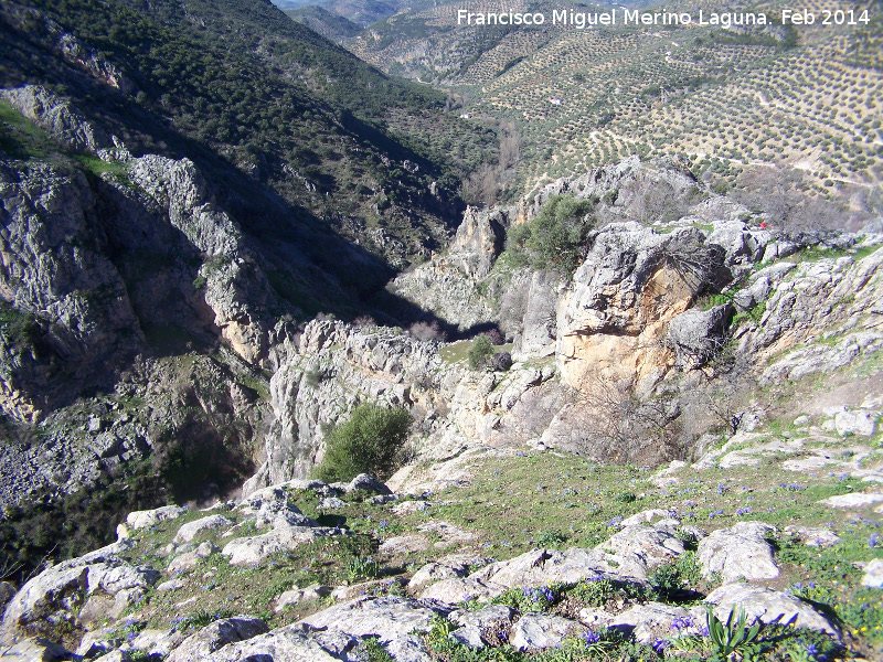 Cerro Castellón - Cerro Castellón. Acantilados