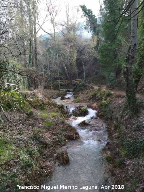 Río Susana - Río Susana. En el paraje Las Chorreras