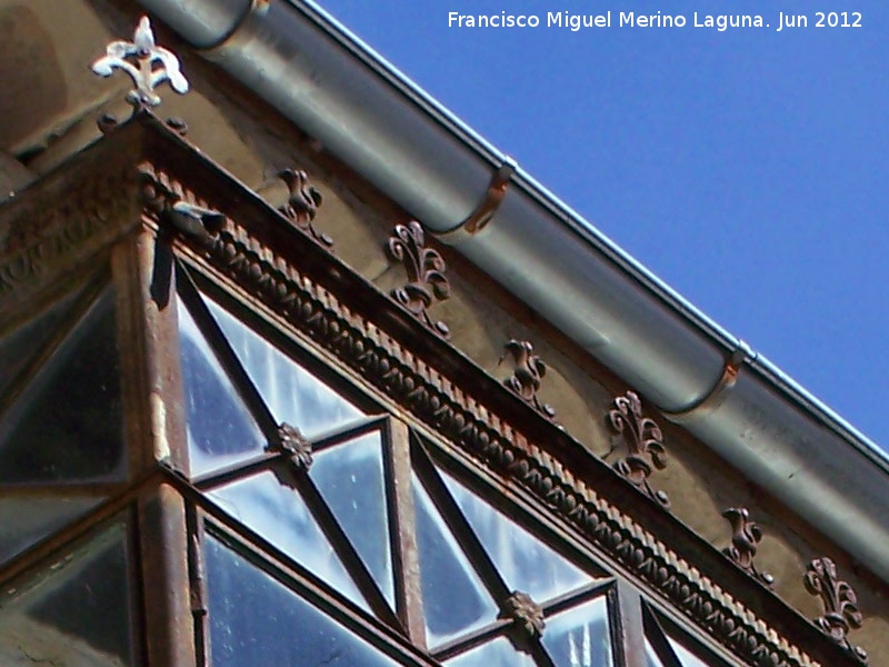 Casa de la Calle Matilla nº 6 - Casa de la Calle Matilla nº 6. Detalle