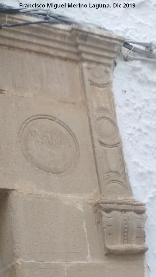 Casa de la Calle Alcal� n� 16 - Casa de la Calle Alcal� n� 16. Pilastra derecha