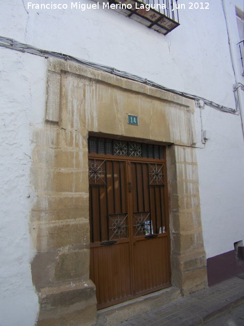 Casa de la Calle Alcalá nº 14 - Casa de la Calle Alcalá nº 14. Portada