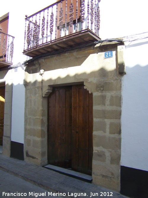 Casa de la Calle Alcalá nº 21 - Casa de la Calle Alcalá nº 21. Portada
