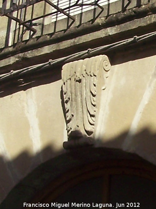 Casa de la Calle Alcalá nº 7 - Casa de la Calle Alcalá nº 7. Clave
