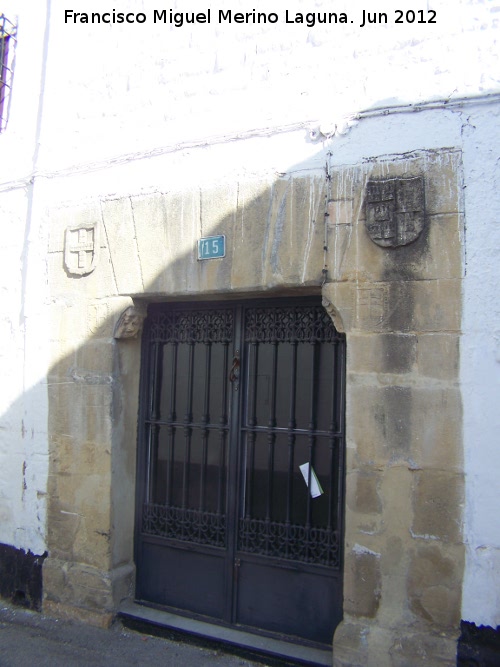 Casa de la Calle Iglesia nº 15 - Casa de la Calle Iglesia nº 15. Portada
