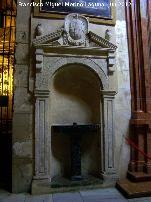 Mezquita Catedral. Capilla de la Concepción de Salizanes - Mezquita Catedral. Capilla de la Concepción de Salizanes. 