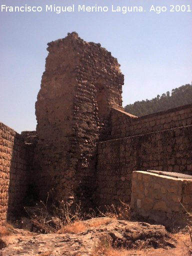 Castillo de Hornos - Castillo de Hornos. Torreón esquinero