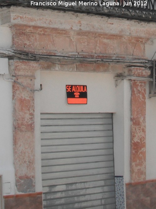 Casa de la Calle Dolores Escobedo nº 4 - Casa de la Calle Dolores Escobedo nº 4. Portada