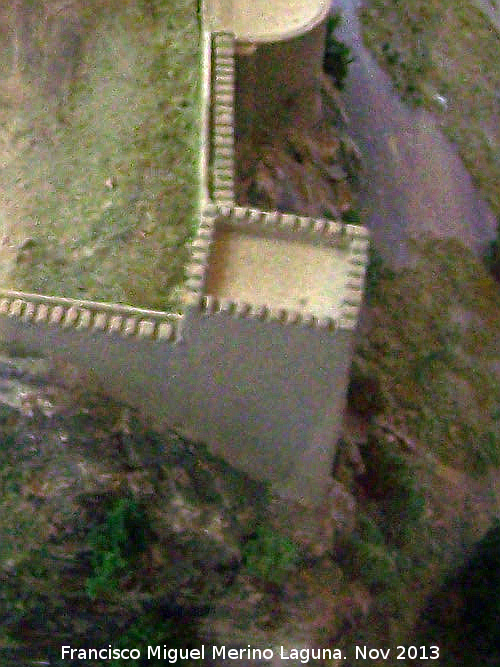 Castillo de la Villa. Torren Norte V - Castillo de la Villa. Torren Norte V. Maqueta