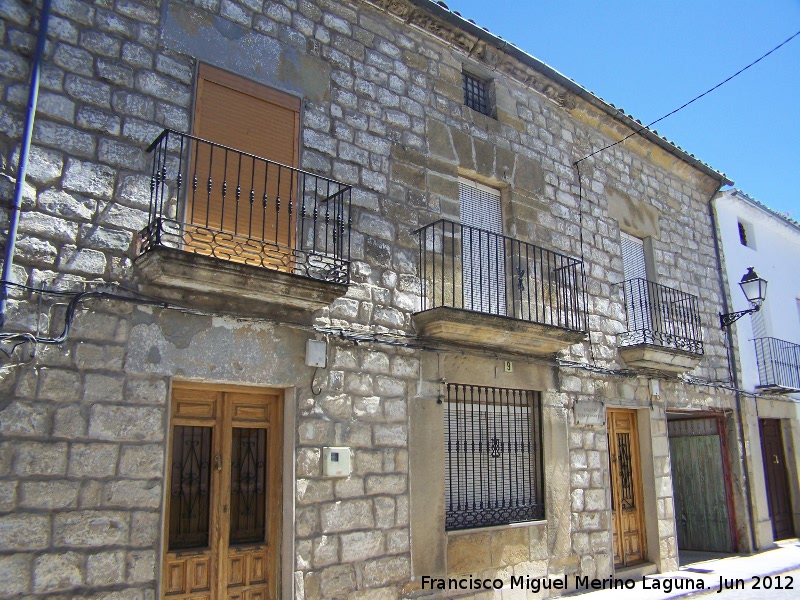 Casa de la Calle Toharia Pineda nº 9 - Casa de la Calle Toharia Pineda nº 9. Fachada
