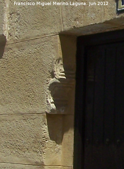 Casa de la Calle Albaicín nº 15 - Casa de la Calle Albaicín nº 15. Modillón