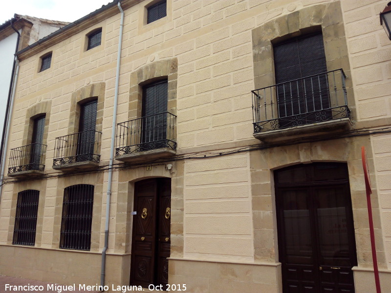 Casa de la Calle San José nº 2 - Casa de la Calle San José nº 2. Fachada principal