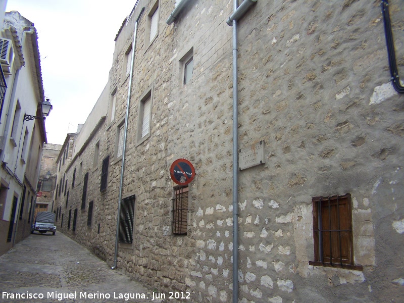 Callejón de la Reina - Callejón de la Reina. Muralla intramuros
