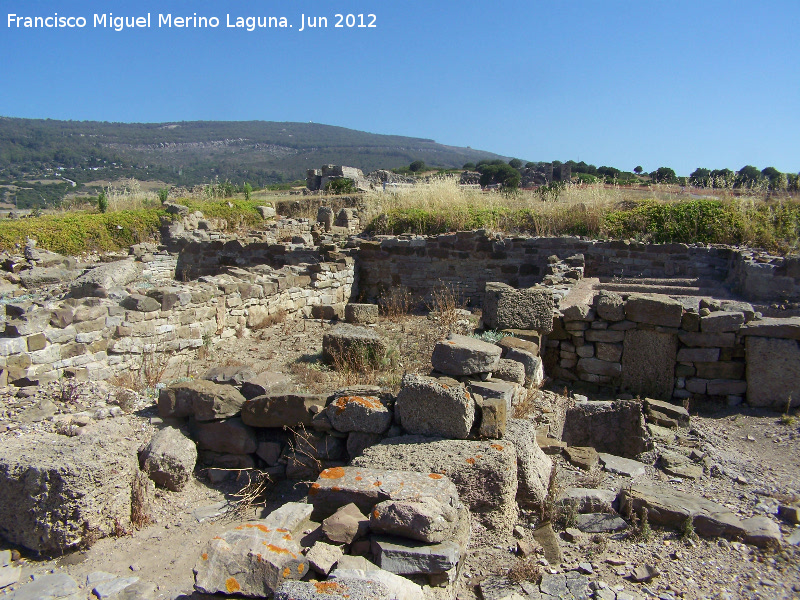 Baelo Claudia. Fábrica de Salazón al Norte del Decumanus Maximus - Baelo Claudia. Fábrica de Salazón al Norte del Decumanus Maximus. 