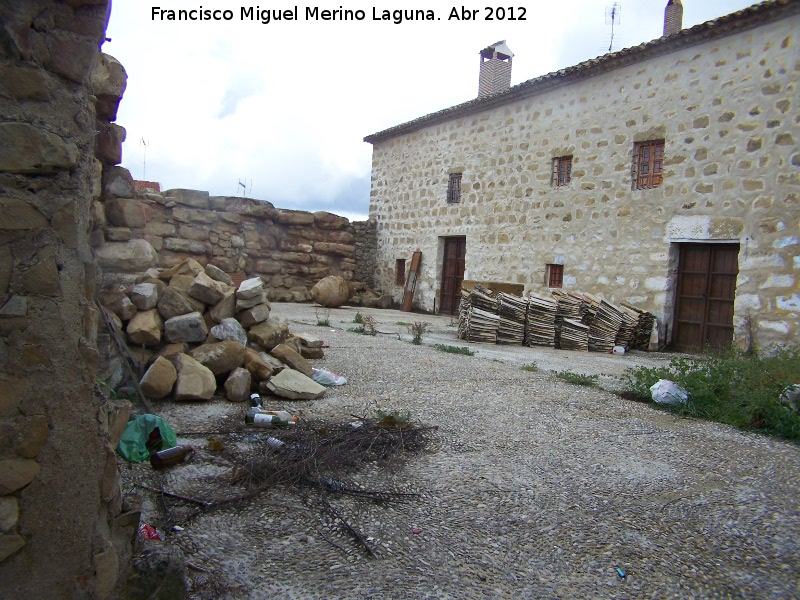 Muralla ciclópea - Muralla ciclópea. Interior