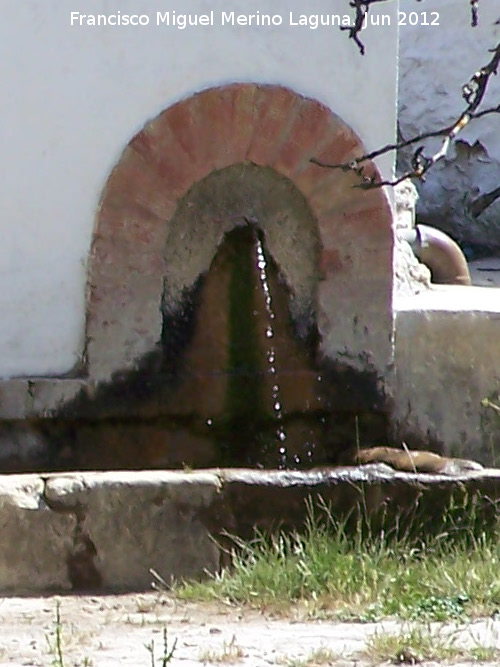 Pilar de la Fresnedilla - Pilar de la Fresnedilla. Caño