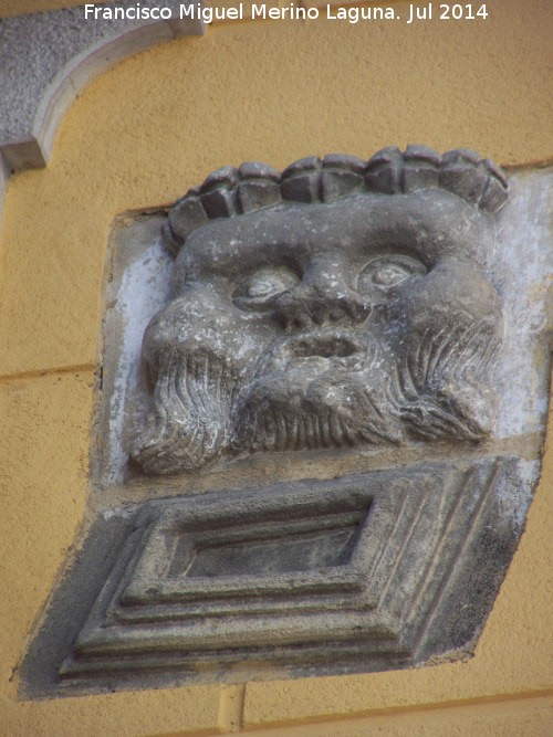 Casa del Rey Fernando - Casa del Rey Fernando. Mascarón