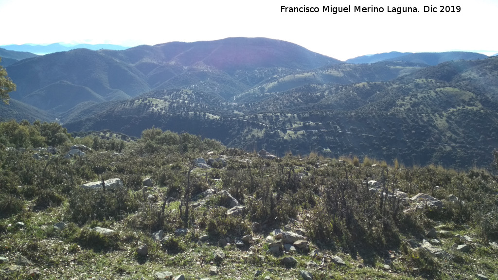 Lomas de Carboneros - Lomas de Carboneros. Vistas hacia la Sierra del Trigo