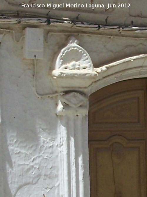 Casa de la Calle Monte Calvario nº 9 - Casa de la Calle Monte Calvario nº 9. Detalle
