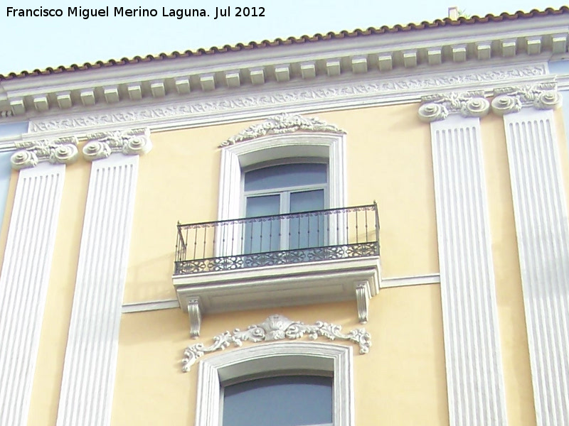 Edificio del Hotel Amérigo - Edificio del Hotel Amérigo. Detalle
