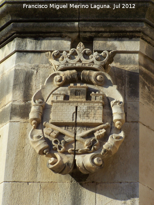 Iglesia de la Asunción - Iglesia de la Asunción. Escudo de la torre