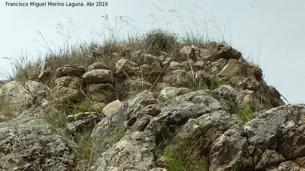 Yacimiento El Peñón - Yacimiento El Peñón. Restos de torre