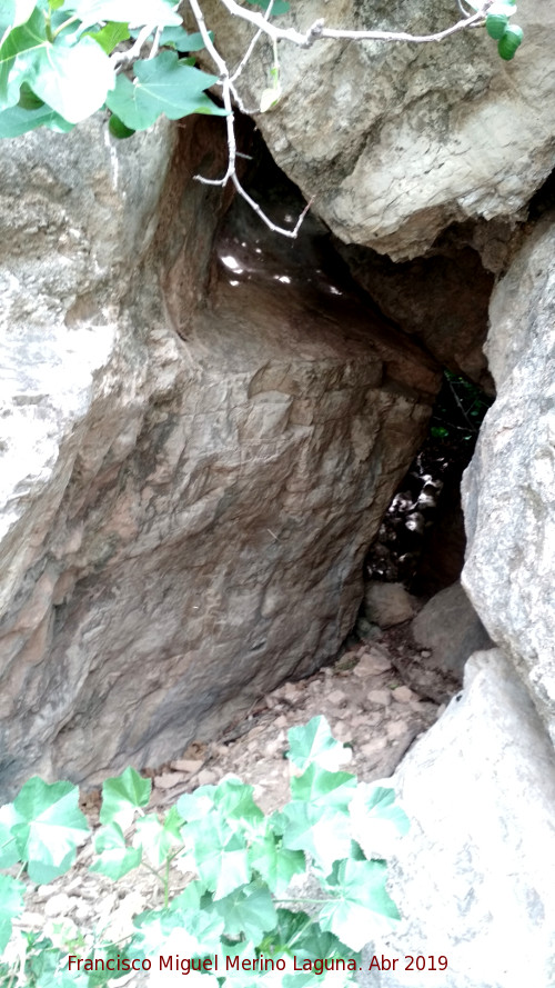 Yacimiento El Peñón - Yacimiento El Peñón. Cueva pequeña