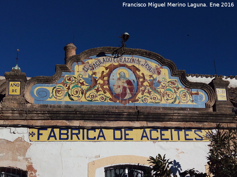 Antigua Fábrica de aceite del Sagrado Corazón - Antigua Fábrica de aceite del Sagrado Corazón. Azulejos