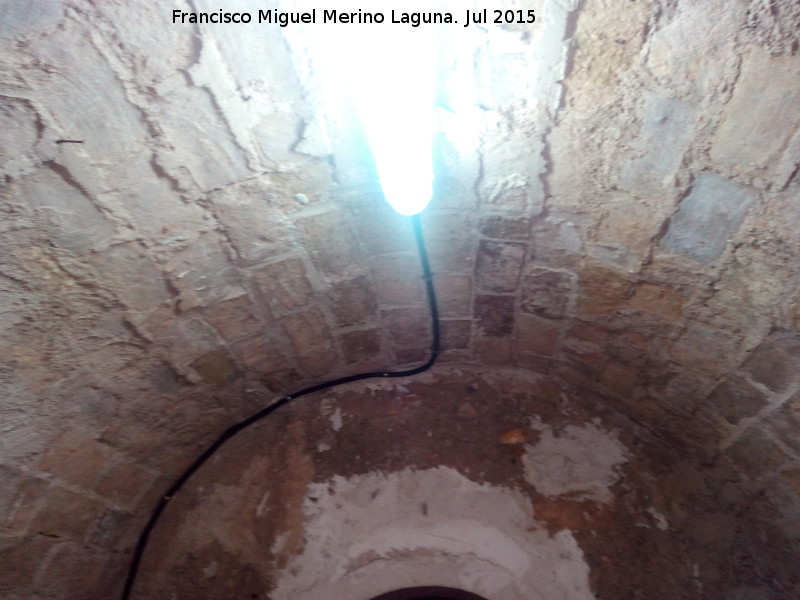 Refugio de la Plaza de San Ildefonso - Refugio de la Plaza de San Ildefonso. Bóveda de ladrillo