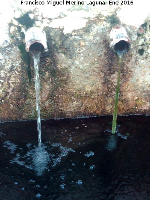 Fuente de Abajo - Fuente de Abajo. Caños