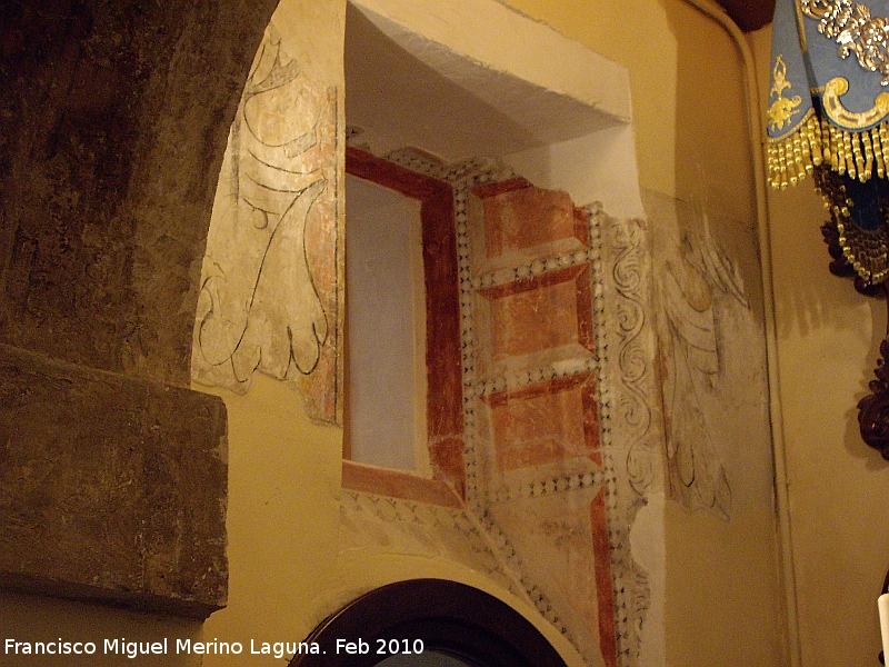 Camarín de Jesús - Camarín de Jesús. Frescos originales