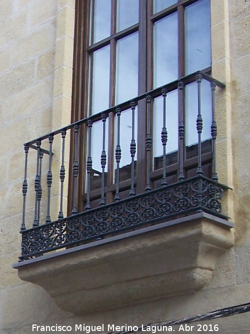Casa del General Lastres - Casa del General Lastres. Balcón