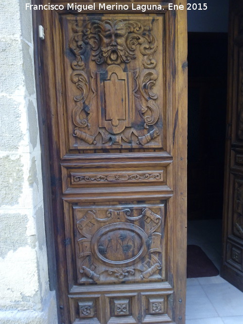 Puerta - Puerta. Calle Compañía - Baeza