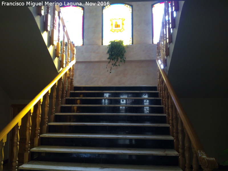 Ayuntamiento de Montizón - Ayuntamiento de Montizón. Escalera